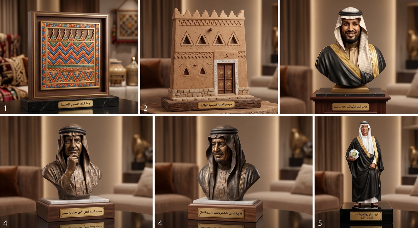 مجموعة مجسمات الشخصيات