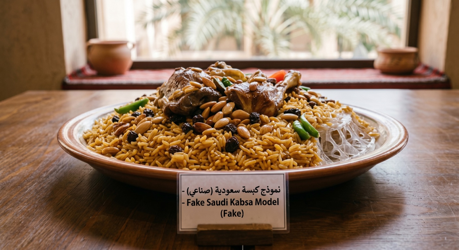 مجسم كبسة سعودية