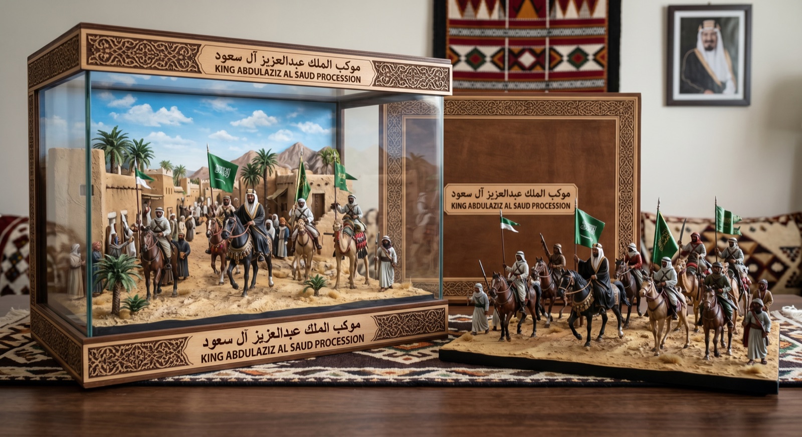ديوراما موكب الملك عبدالعزيز